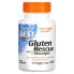 Фото #1 товара Doctor's Best, Gluten Rescue, ферменты для расщепления глютена с Glutalytic, 60 вегетарианских капсул