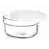 Фото #2 товара Круглая коробочка для завтраков с крышкой Белый Пластик 415 ml 12 x 6 x 12 cm (24 штук)