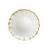 Фото #1 товара Jay Import Ice Queen Pearl Gold Charger Plate
