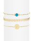 Wren Initial Turquoise Bracelet Set