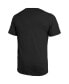 ფოტო #3 პროდუქტის Men's Threads Lamar Jackson Black Baltimore Ravens Oversized Player Image T-shirt