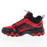 Фото #7 товара Fila Oakmont TR Mid 1JM01684-603 Mens Red Leather Athletic Hiking Shoes 11.5