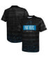 Фото #1 товара Men's Black Carolina Panthers Combine Authentic Sweep T-shirt