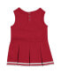 ფოტო #2 პროდუქტის Girls Infant Crimson Alabama Crimson Tide Time For Recess Cheer Dress