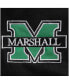 Фото #2 товара Men's Black Marshall Thundering Herd Tortugas Logo Quarter-Zip Jacket