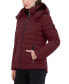 Фото #4 товара Women's Faux-Fur-Trim Hooded Packable Puffer Coat