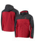 Фото #2 товара Men's Gray, Crimson Washington State Cougars Glennaker Storm Full-Zip Jacket