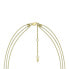 Decent Gold Plated Triple Necklace JF04543710