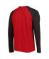 ფოტო #2 პროდუქტის Men's Red Tampa Bay Buccaneers Current Raglan Long Sleeve T-shirt