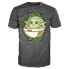 Фото #1 товара FUNKO Yoda The Child On Board Mandalorian Star Wars short sleeve T-shirt