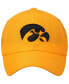 Фото #3 товара Men's Gold-Tone Iowa Hawkeyes Primary Logo Staple Adjustable Hat