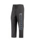 ფოტო #4 პროდუქტის Men's Heathered Charcoal, Navy BYU Cougars Meter T-shirt and Pants Sleep Set