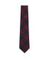 Men's Kincade Red Blackwatch Plaid Silk Necktie