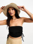 & Other Stories crochet bucket hat in natural