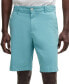 ფოტო #1 პროდუქტის Men's Stretch-Cotton Twill Slim-Fit Shorts