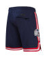 Фото #2 товара Men's Navy New England Patriots Classic Chenille Shorts