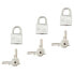 EUROMARINE 40 mm Padlock Set 3 Units