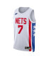 Men's Kevin Durant White Brooklyn Nets 2022/23 Swingman Jersey - Classic Edition