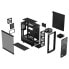 Fractal Design Meshify 2 Compact Lite, PC, Black, ATX, micro ATX, Mini-ITX, Steel, Tempered glass, Multi, Case fans