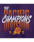 Фото #5 товара Men's Purple Phoenix Suns 2022 Pacific Division Champions Locker Room T-shirt