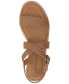 Фото #8 товара Women's Trianna Strappy Espadrille Wedge Sandals
