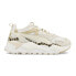 Puma RsX Efekt Animalia Leopard Lace Up Womens Beige Sneakers Casual Shoes 3934