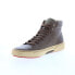 Фото #4 товара TCG Culver TCG-AW19-CUL-PLK Mens Brown Leather Lifestyle Sneakers Shoes