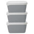 Фото #1 товара KITCHENCRAFT NEBBOXSET900 Lunch box 3 Units