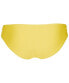 TOPSHOP Womens Swimwear Textured Diamond Hipster Bikini Bottoms Yellow Size 6