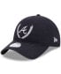 ფოტო #2 პროდუქტის Women's Navy Atlanta Braves Leaves 9TWENTY Adjustable Hat