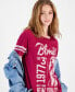 ფოტო #3 პროდუქტის Juniors' Blondie Graphic Print Cotton T-Shirt