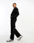 Фото #8 товара Miss Selfridge denim boiler suit in black wash