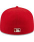 Фото #2 товара Men's Red Washington Nationals Meteor 59FIFTY Fitted Hat