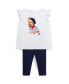 Фото #1 товара Костюм для малышей Polo Ralph Lauren Набор футболка и леггинсы с рисунком собаки