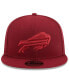 Men's Cardinal Buffalo Bills Color Pack 9FIFTY Snapback Hat