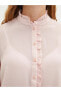Фото #12 товара Рубашка женская LC WAIKIKI Classic с длинными рукавами и фигурным воротником