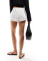 Cotton On bloomer shorts in textured knit with lace trim