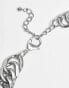 Фото #6 товара ASOS DESIGN waterproof stainless steel chunky chain necklace in silver tone