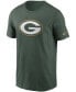 Фото #4 товара Men's Big and Tall Green Green Bay Packers Primary Logo T-shirt
