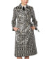 Фото #1 товара Women's Double-Breasted Printed Trench Coat