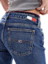 Фото #3 товара Tommy Jeans Sophie low waisted straight leg jeans in dark wash