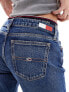 Фото #2 товара Tommy Jeans Sophie low waisted straight leg jeans in dark wash