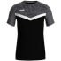 Jako T-Shirt Iconic, M, Schwarz/anthrazit