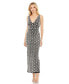 Фото #2 товара Women's Fully Beaded Sleeveless Column Dress