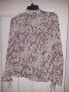 Karen Millen Ruffle Long Sleeve Blouse and Cami Blush Multi UK 6 US 2