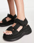 Фото #2 товара Bronx Bru-te puffy strap chunky sandal in black