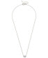 Фото #3 товара Belle de Mer cultured Freshwater Pearl (7mm) Slide Pendant Necklace, 16" + 2" extender