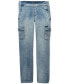 Men's Seated Mosset Pocketed Jeans