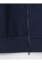 Фото #3 товара LCW Kids Kapüşonlu Basic Uzun Kollu Erkek Çocuk Fermuarlı Sweatshirt