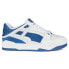 Фото #1 товара Puma Slipstream Suede Fs Logo Lace Up Mens Blue, White Sneakers Casual Shoes 38